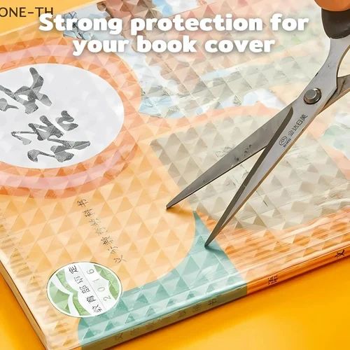 Transparent Book Cover Paper Sticker Book Cover Film Book Binding Cover 30 Pcs